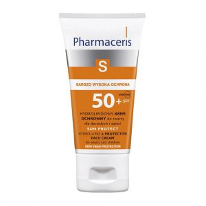 کرم صورت هیدرولیپید و محافظ ضد آفتاب +۵۰ فارماسریز