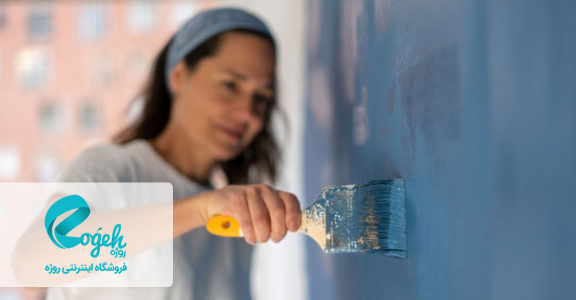 رنگ کردن دیوار