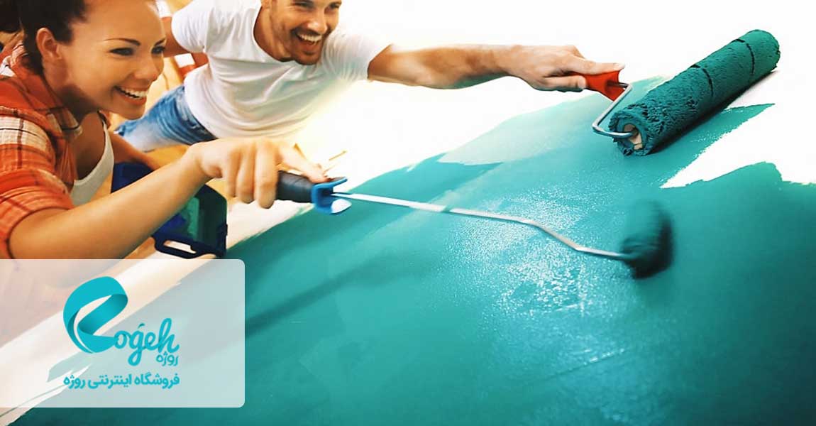 رنگ کردن دیوار