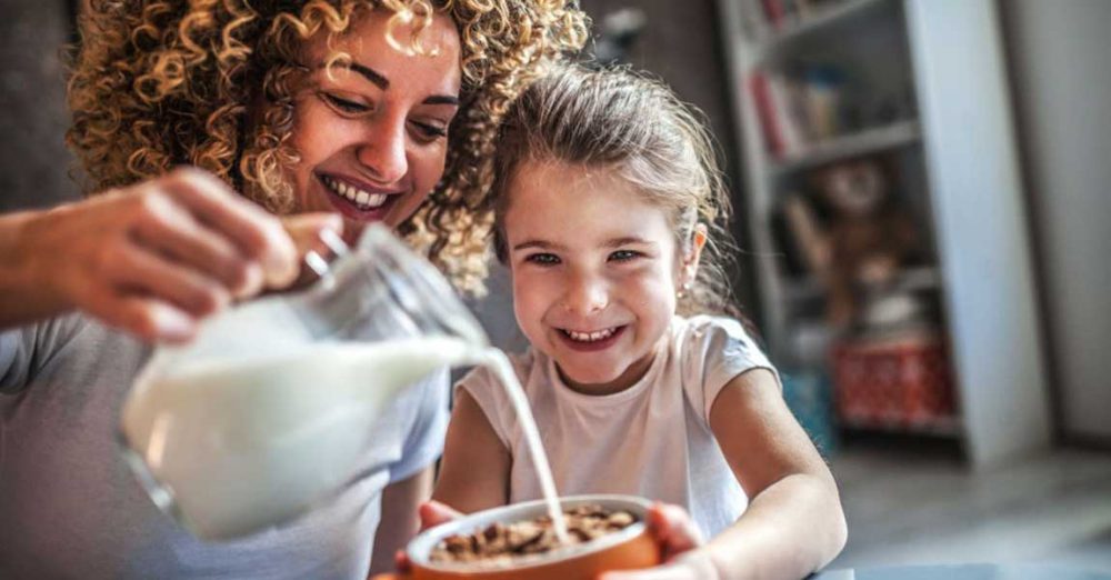 صبحانه برای کودکان