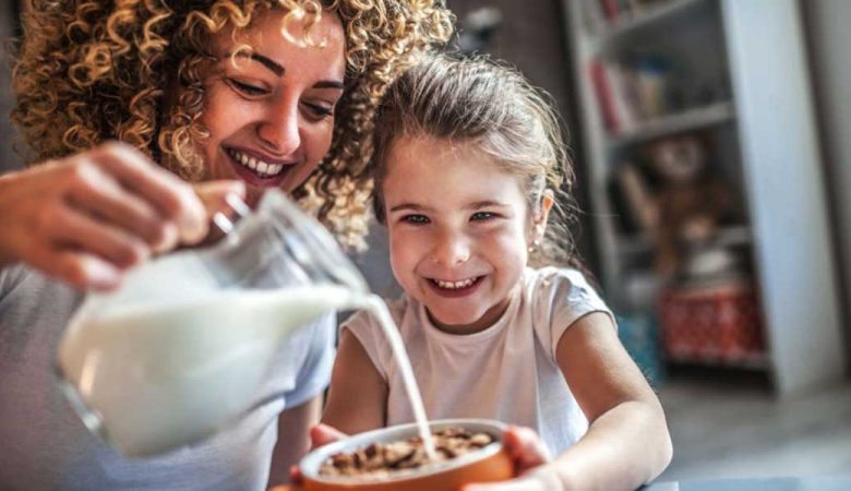 صبحانه برای کودکان