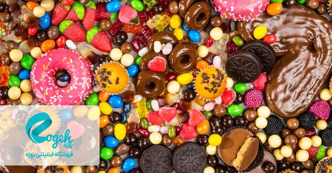 غذاهای شیرین
