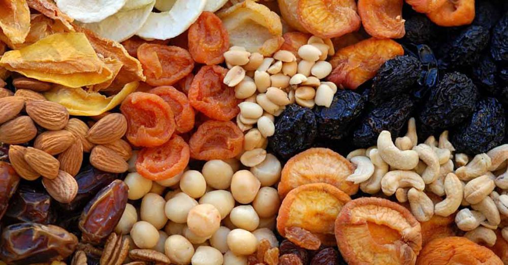 فواید میوه های خشک