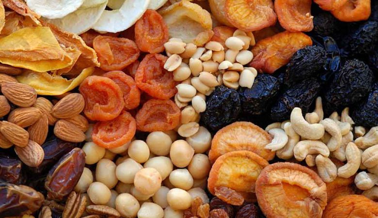 فواید میوه های خشک