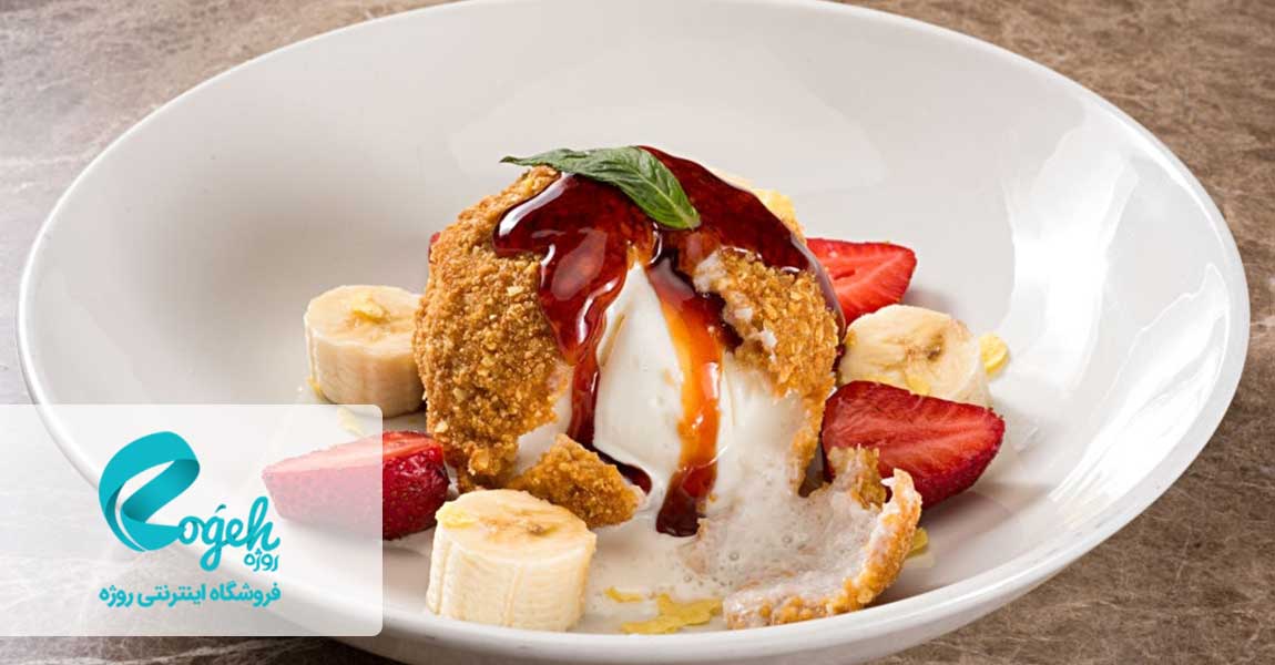 طرز تهیه بستنی خانگی 