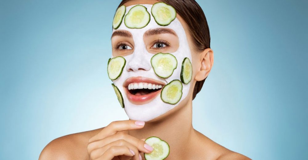 انواع ماسک خیار برای پوست