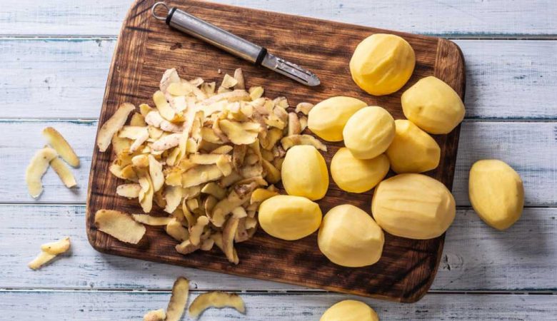 استفاده از پوست سیب زمینی