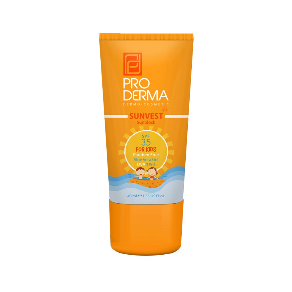 ضد آفتاب کودکان SPF35 پرودرما