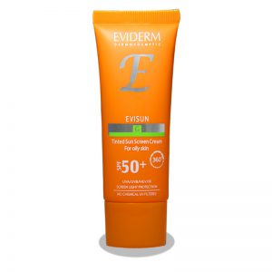 کرم ضد آفتاب رنگی SPF50 اوی سان پوست چرب اویدرم