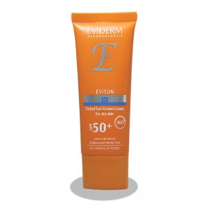 کرم ضد آفتاب رنگی SPF50 اوی سان پوست خشک اویدرم