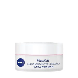 کرم آبرسان مدل Essentials با SPF15 مناسب پوست خشک نیوآ