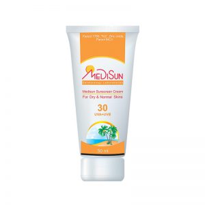 ضد آفتاب SPF30 مدیسان پوست خشک و معمولی