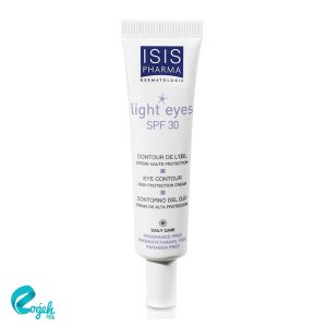 کرم دور چشم روشن کننده لایت آیز با SPF30 آیسیس فارما