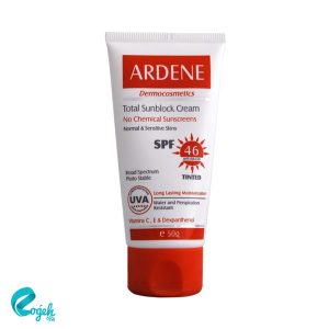 کرم ضد آفتاب فیزیکال SPF 46 آردن