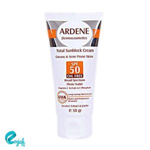 کرم ضد آفتاب SPF 50 آردن