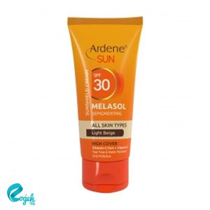 کرم ضدآفتاب SPF30 ملاسول آردن (بژ روشن)