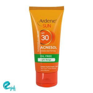 کرم ضدآفتاب SPF30 آکنه سول آردن