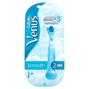 خودتراش مدل Venus Smooth ژیلت (1 عددی + 2 یدک)