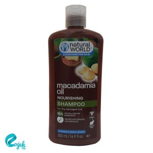 شامپو مدل Macadamia oil نچرال ورلد