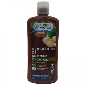 شامپو مدل Macadamia oil نچرال ورلد