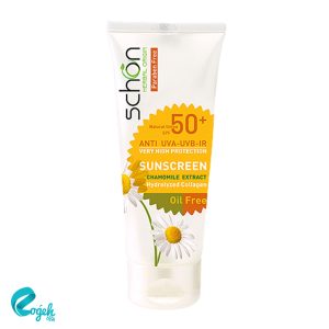 ضد آفتاب مخصوص پوست چرب SPF50 رنگ طبیعی شون