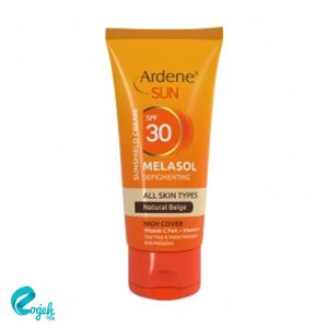 کرم ضدآفتاب SPF30 ملاسول آردن (بژ طبیعی)