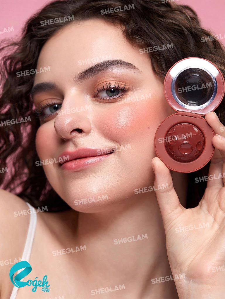 رژ گونه شیگلم مدل مدار ماه SHEGLAM Lunar Orbit Blush Ball