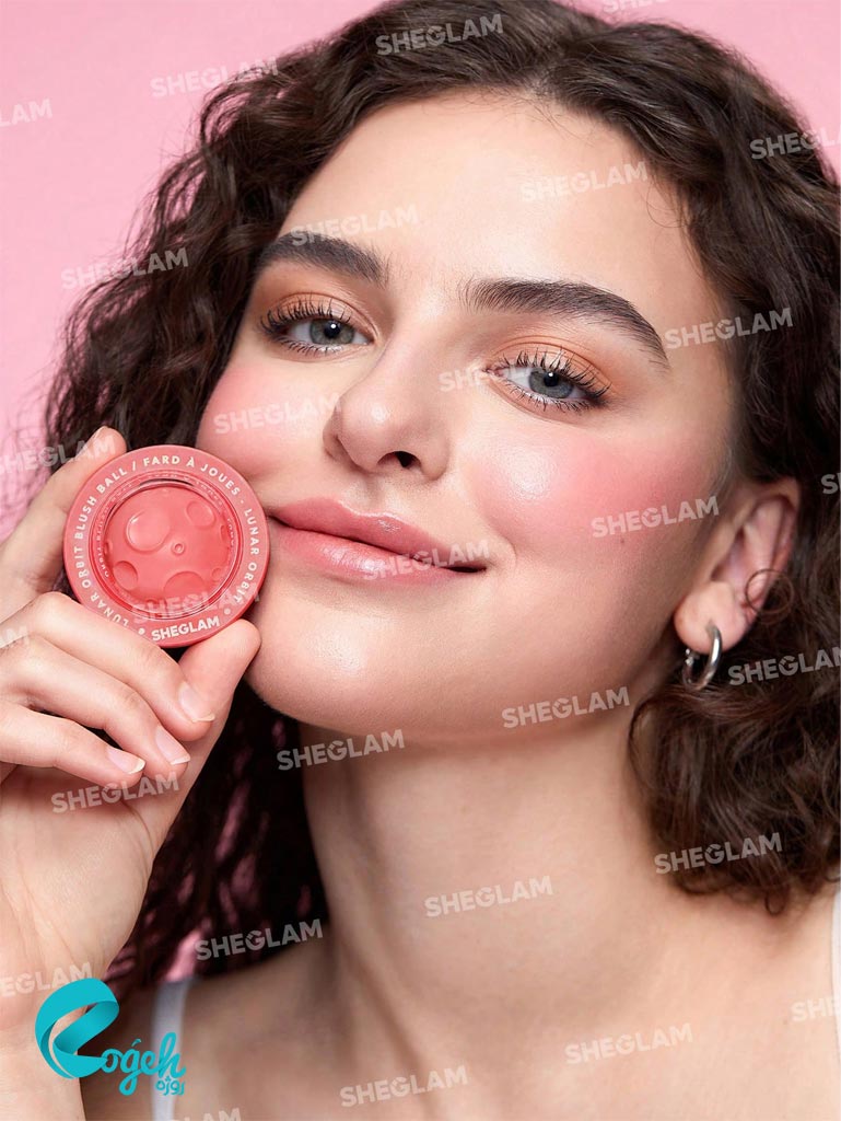 رژ گونه شیگلم مدل مدار ماه SHEGLAM Lunar Orbit Blush Ball