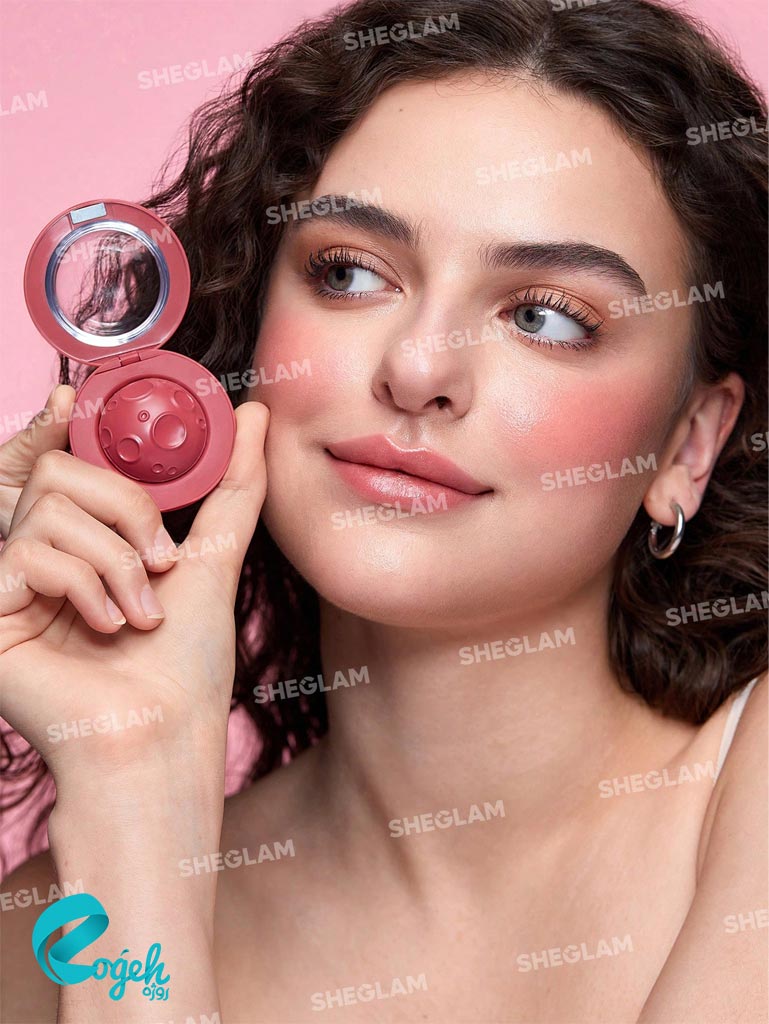 رژ گونه شیگلم مدل مدار ماه SHEGLAM Lunar Orbit Blush Ball