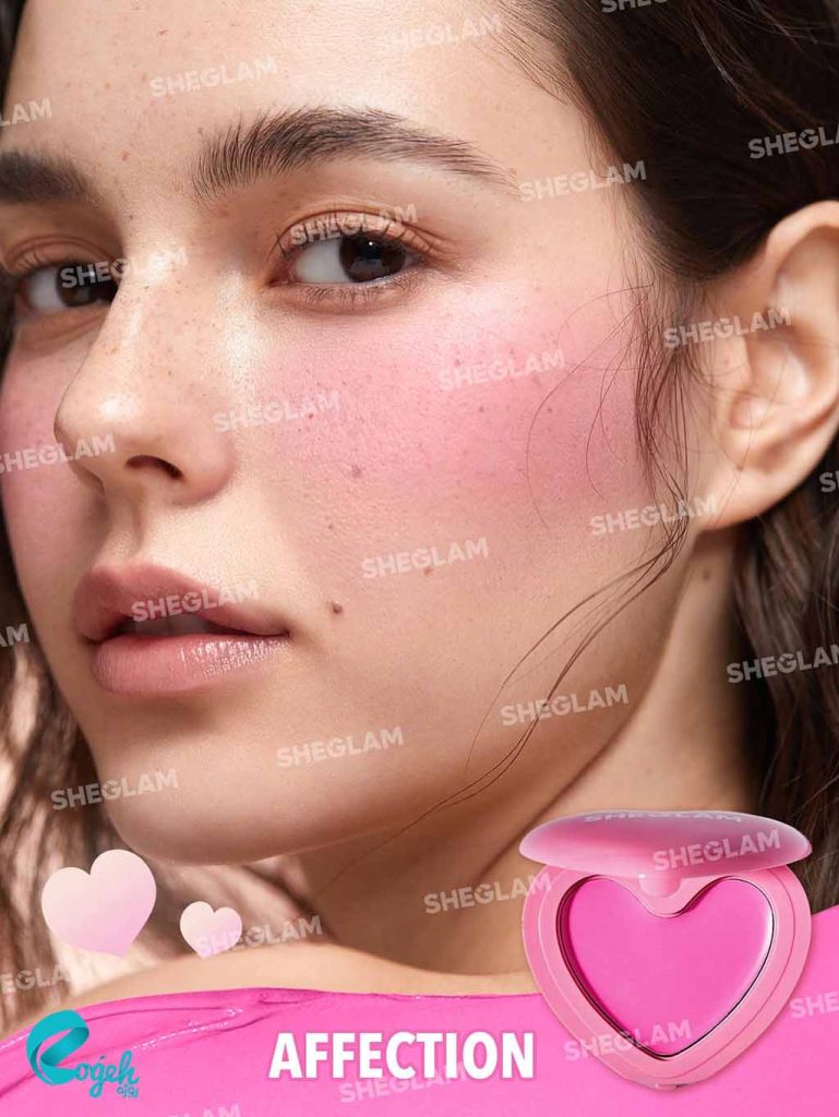 رژ گونه کرمی قلبی شیگلم Playing Cupid Cream Blush