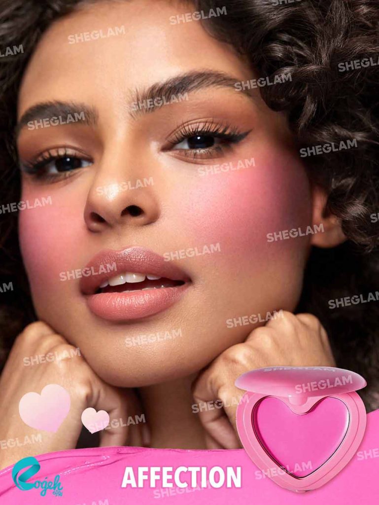 رژ گونه کرمی قلبی شیگلم Playing Cupid Cream Blush