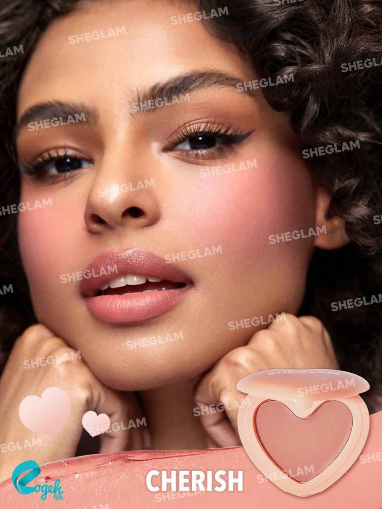 رژ گونه کرمی قلبی شیگلم Playing Cupid Cream Blush