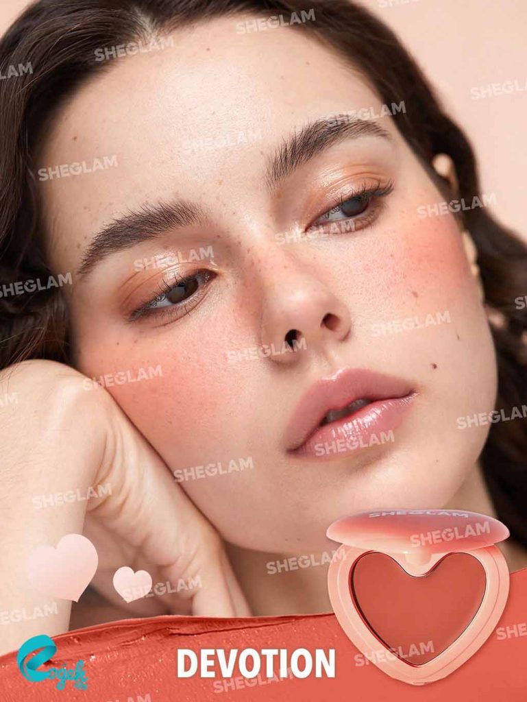 رژ گونه کرمی قلبی شیگلم Playing Cupid Cream Blush