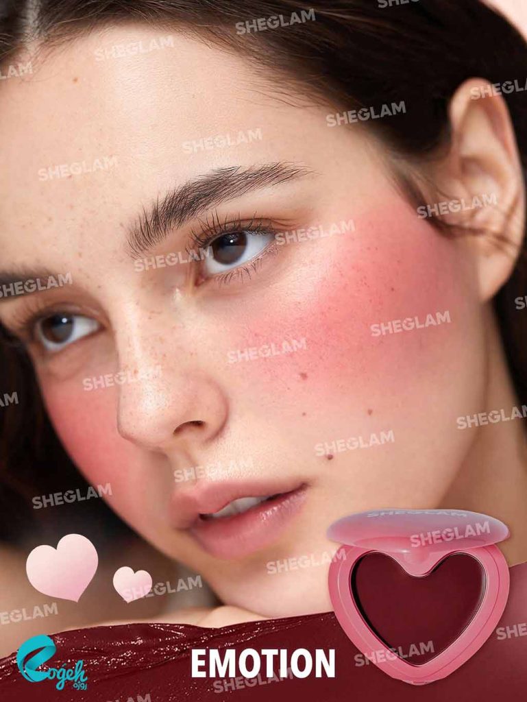 رژ گونه کرمی قلبی شیگلم Playing Cupid Cream Blush