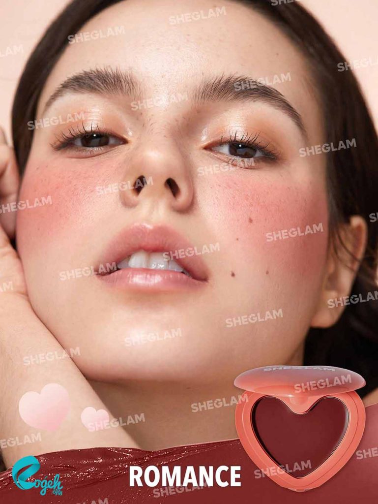 رژ گونه کرمی قلبی شیگلم Playing Cupid Cream Blush