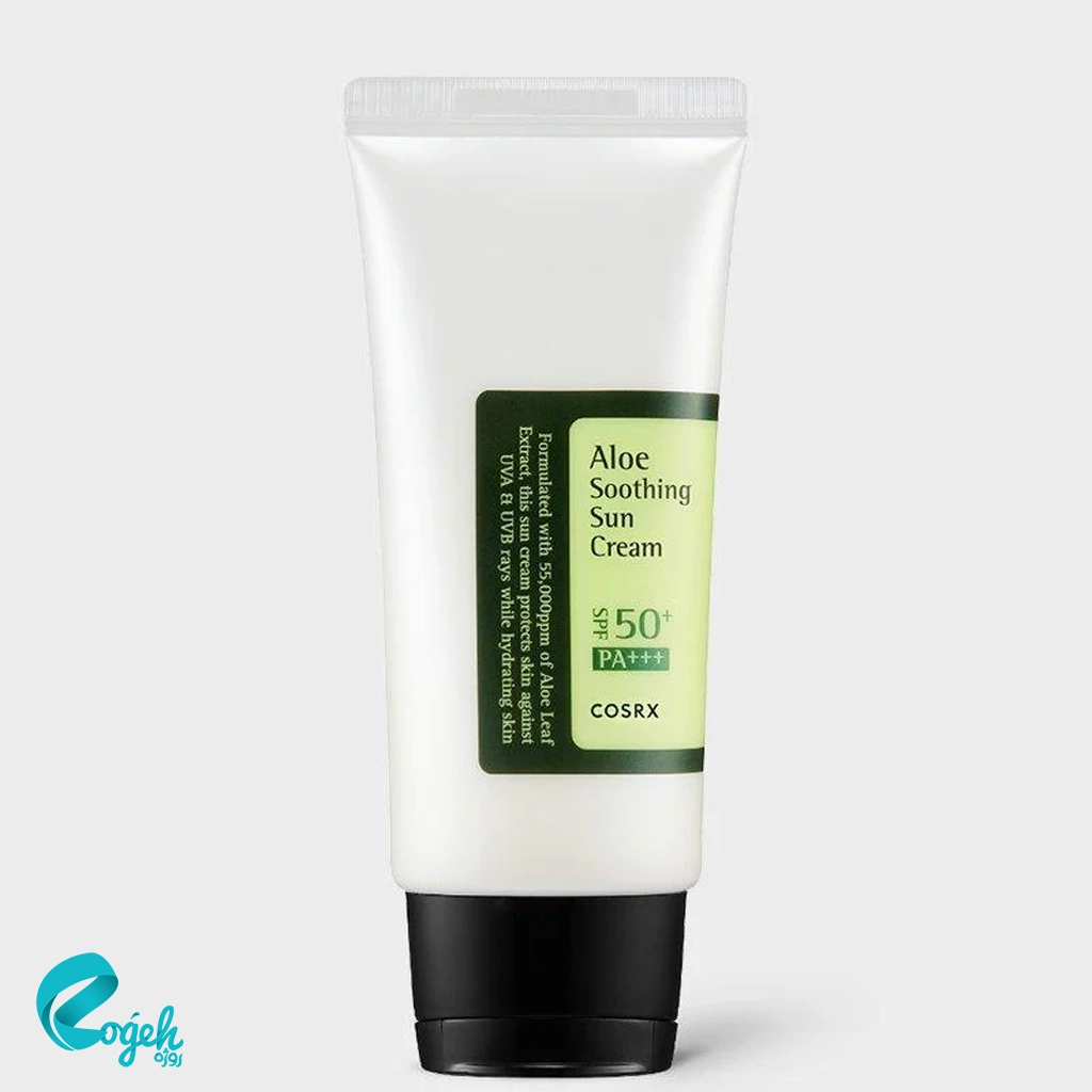 کرم ضدآفتاب آبرسان و تسکین دهنده آلوئهورا کوزارکس با SPF50+/PA+++