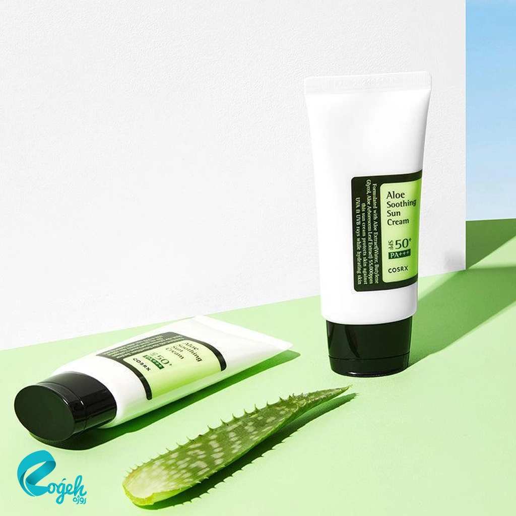 کرم ضدآفتاب آبرسان و تسکین دهنده آلوئهورا کوزارکس با SPF50+/PA+++