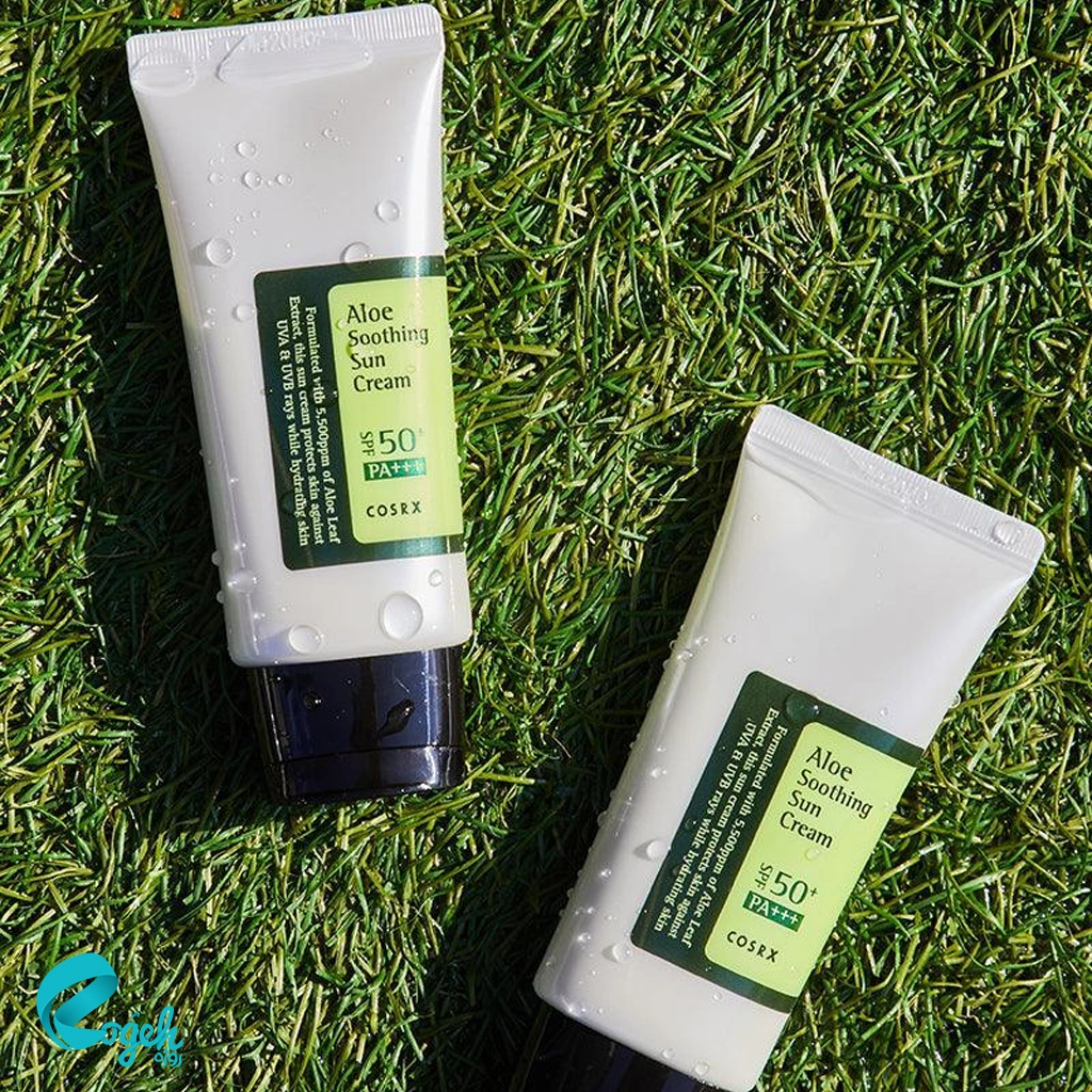 کرم ضدآفتاب آبرسان و تسکین دهنده آلوئهورا کوزارکس با SPF50+/PA+++