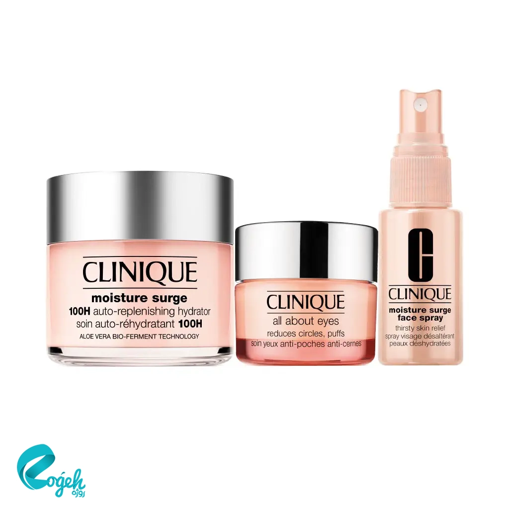پک سه عددی آبرسان کلینیک Clinique مدل Moisture Surge
