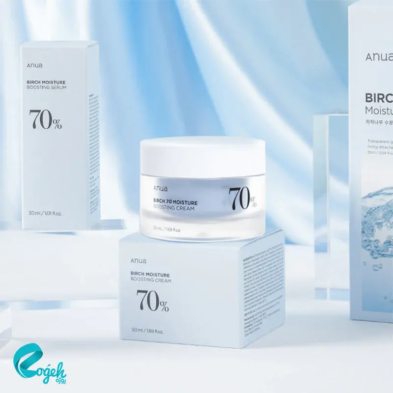 کرم مرطوب کننده و تقویت کننده آنوا 70% 50 میل