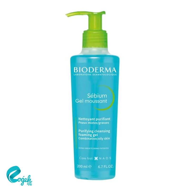 فومینگ ژل بایودرما مدل سبیوم 500/۲۰۰ میلی لیتر