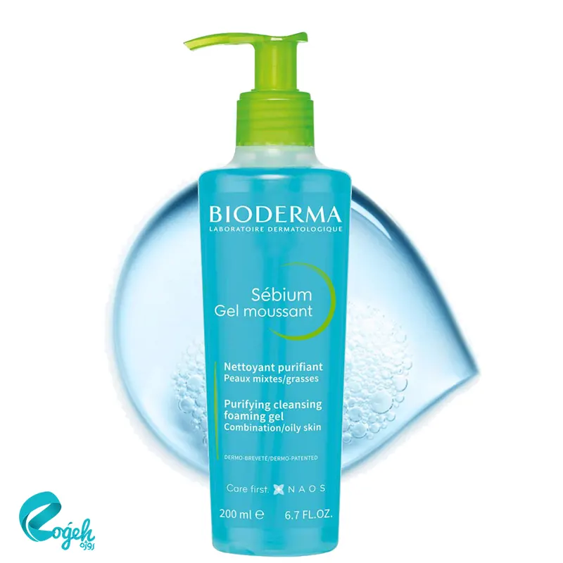 فومینگ ژل بایودرما مدل سبیوم 500/۲۰۰ میلی لیتر