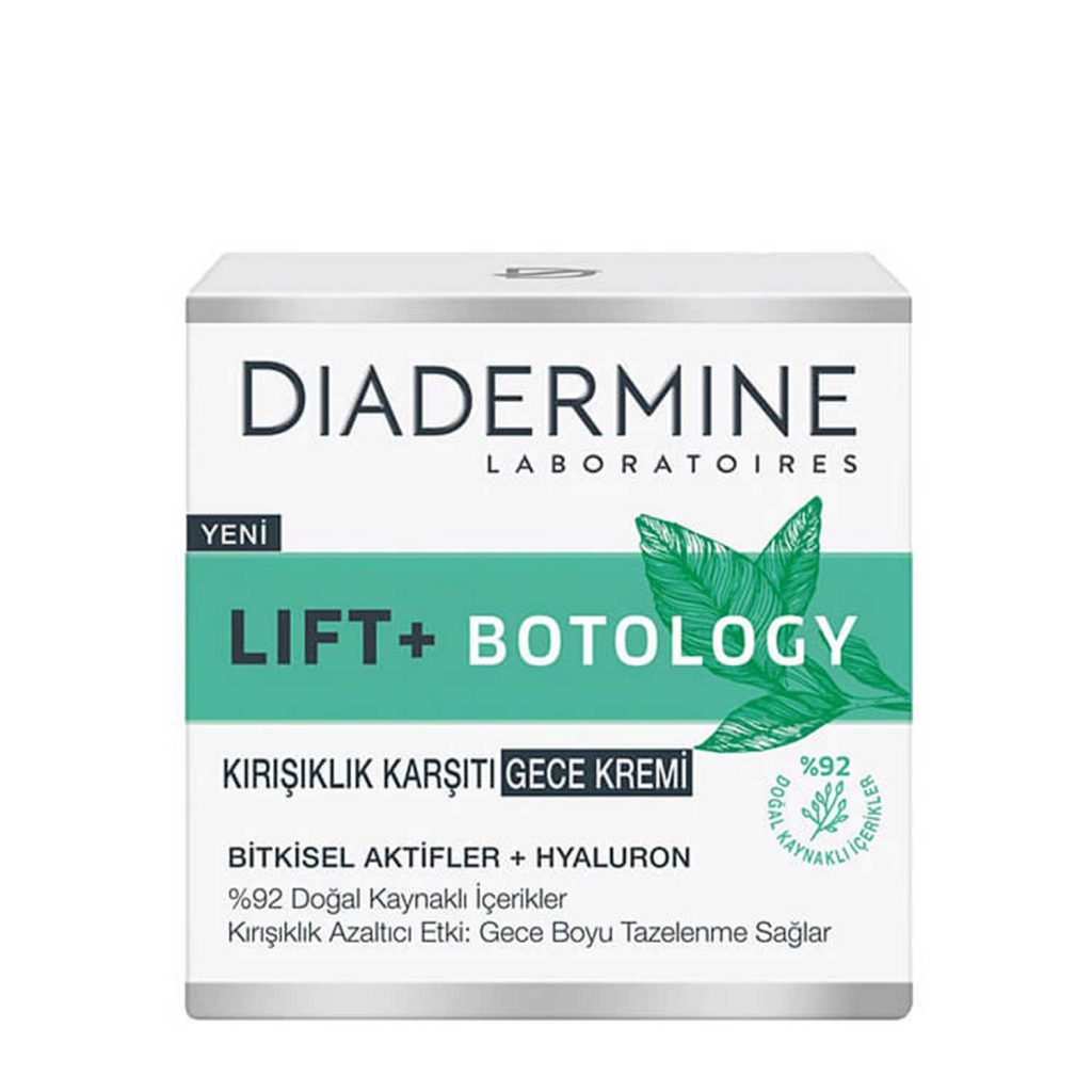 کرم شب گیاهی ضدپیری دیادرمین Diadermine مدل Lift Botology