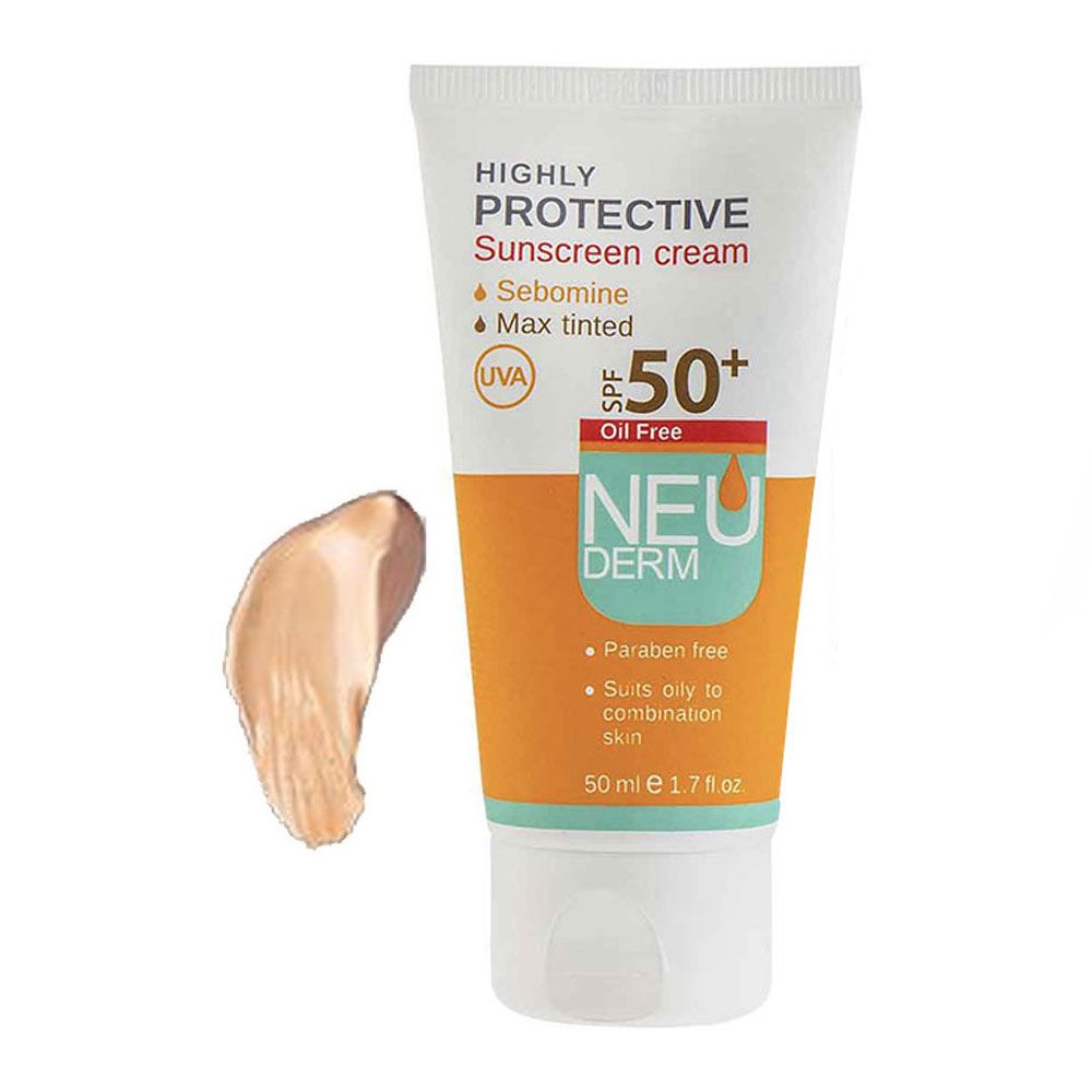 ضد آفتاب فاقد چربی SPF50 نئودرم