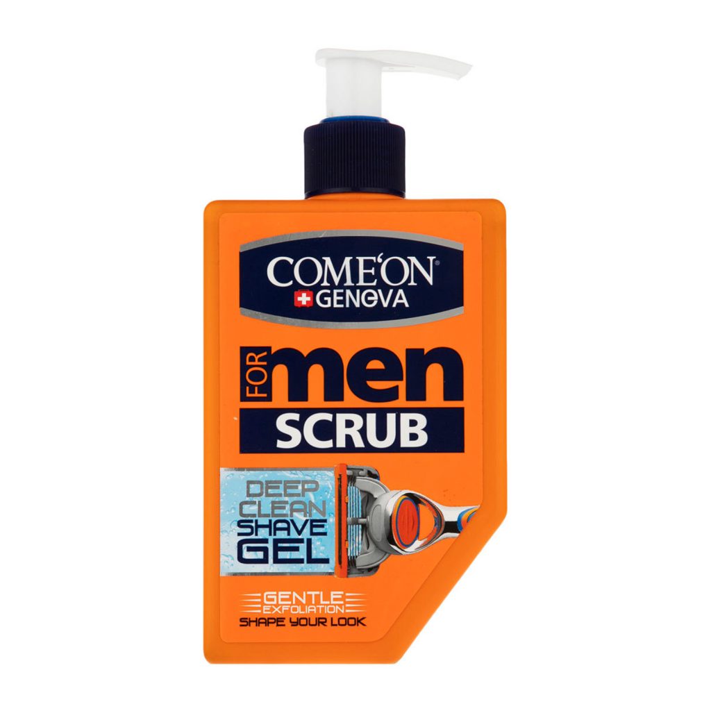 ژل اصلاح مردانه کامان مدل Scrub