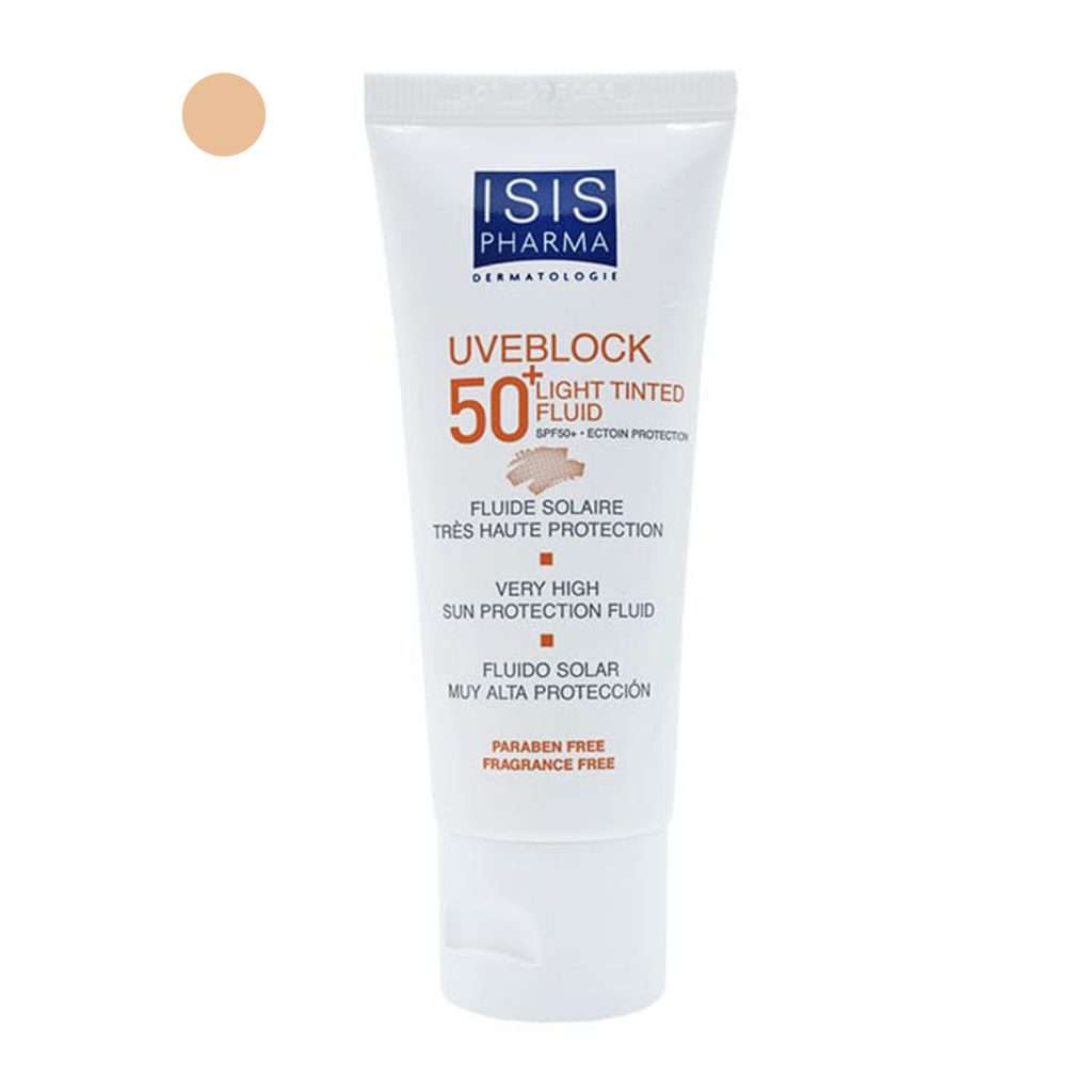 ضد آفتاب فلوئید یووی بلاک SPF 50 آیسیس فارما