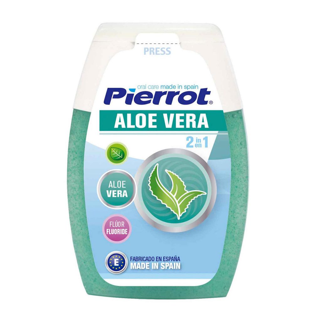 خمیردندان پیرروت مدل Aloe Vera 2 in 1