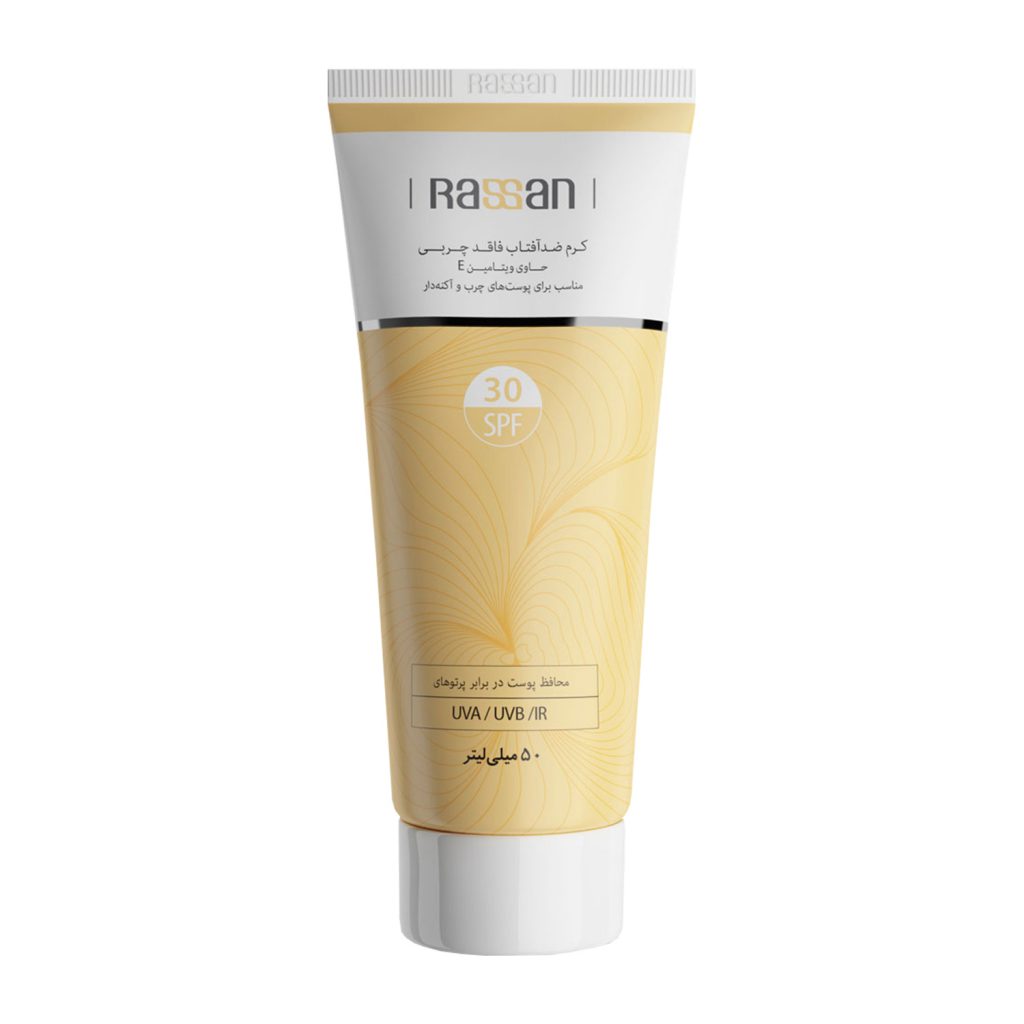 کرم ضد آفتاب فاقد چربی SPF30 راسن