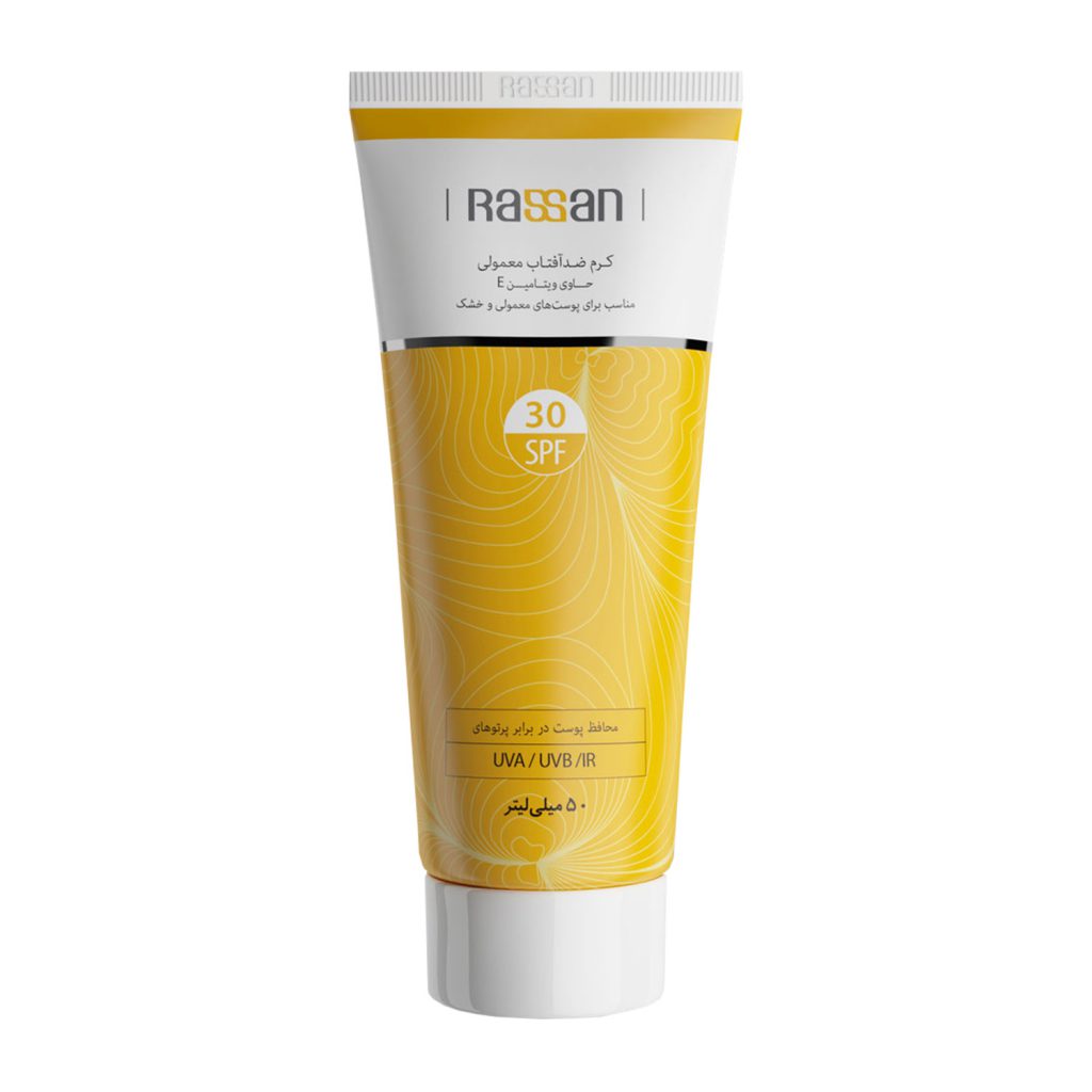 کرم ضد آفتاب معمولی SPF30 راسن