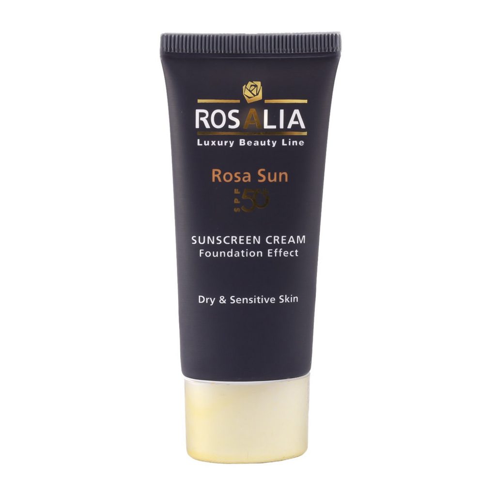 ضد آفتاب پوست خشک رزالیا مدل Rosa Sun SPF50